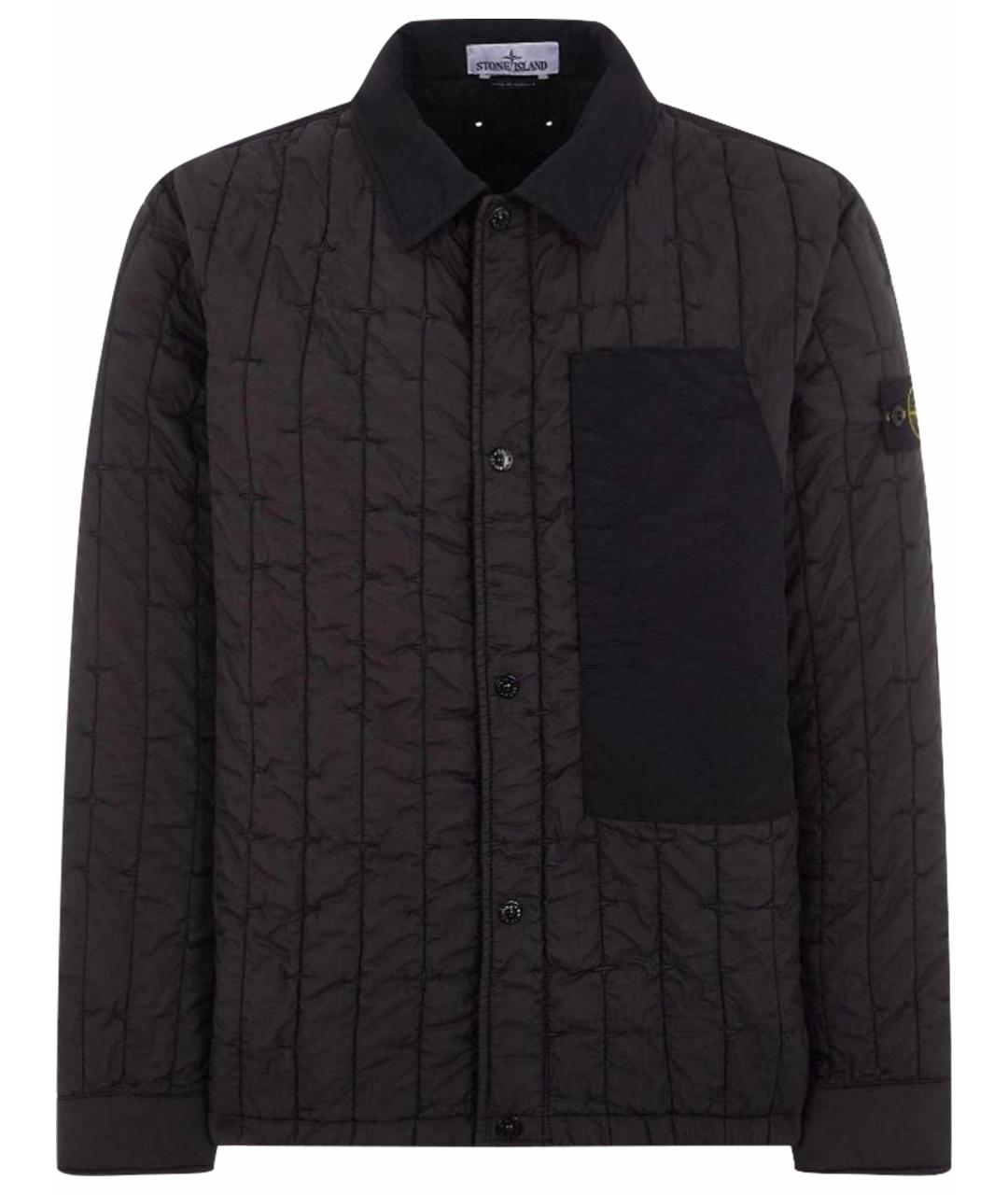 STONE ISLAND Черная куртка, фото 1
