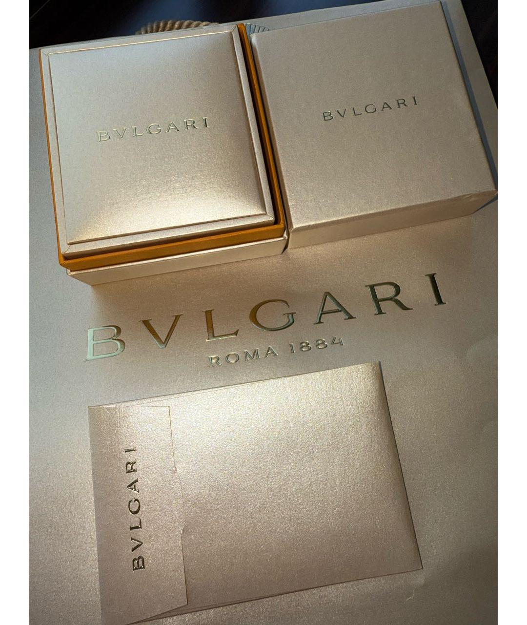 BVLGARI Розовые серьги из розового золота, фото 3