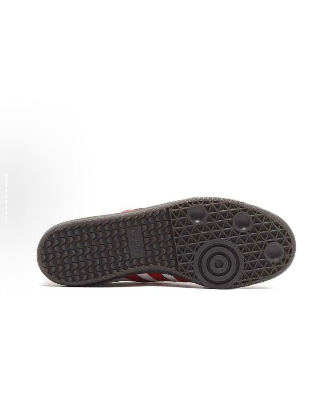 ADIDAS Белые кожаные кроссовки, фото 6