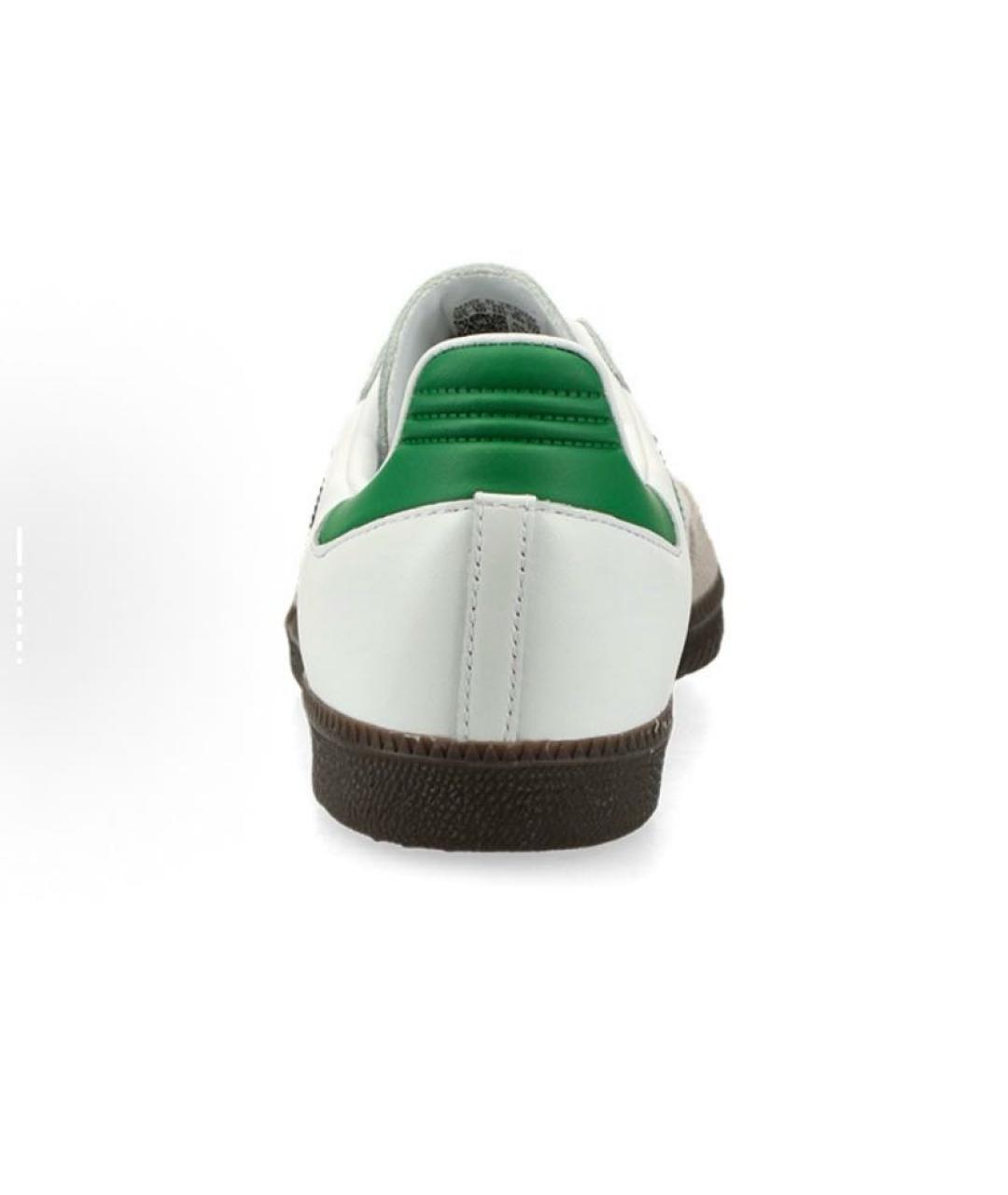 ADIDAS Белые кожаные кроссовки, фото 5