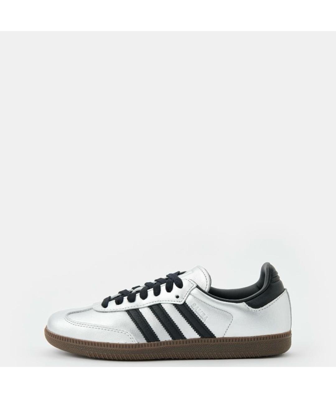 ADIDAS Серебряные кроссовки, фото 2