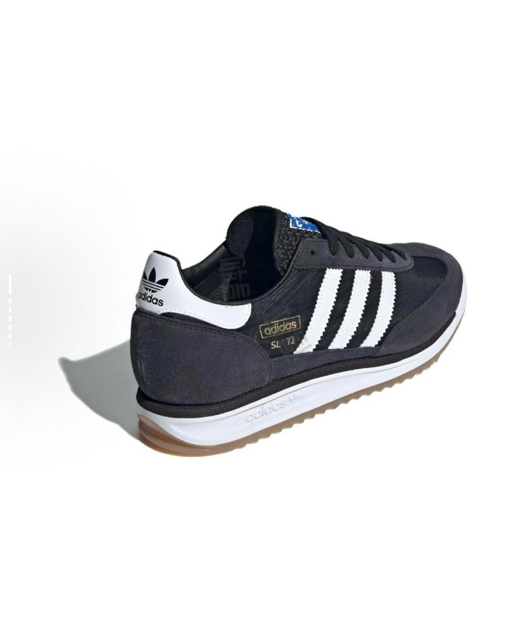 ADIDAS Черные текстильные кроссовки, фото 3