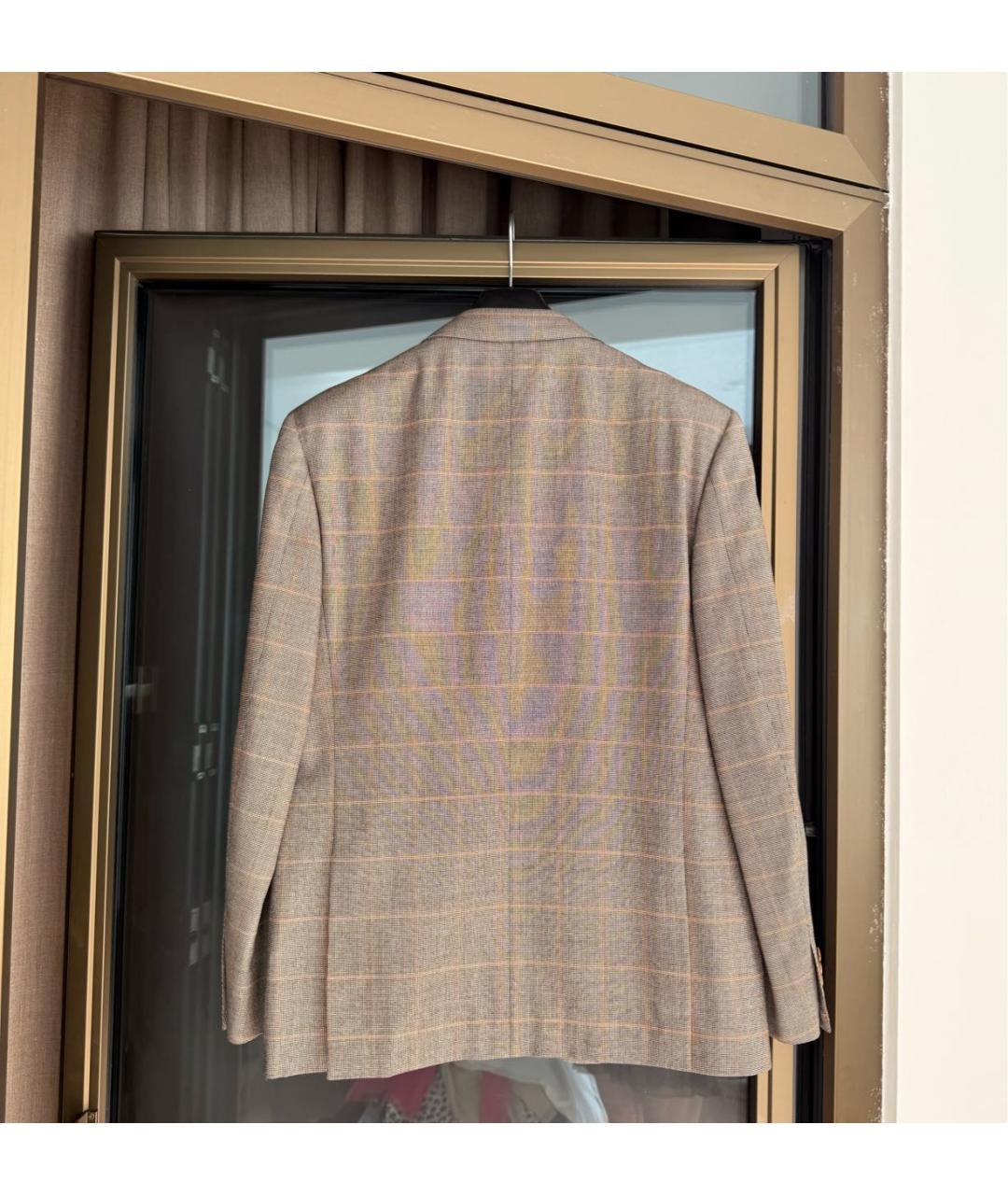 BRIONI Коричневый классический костюм, фото 2