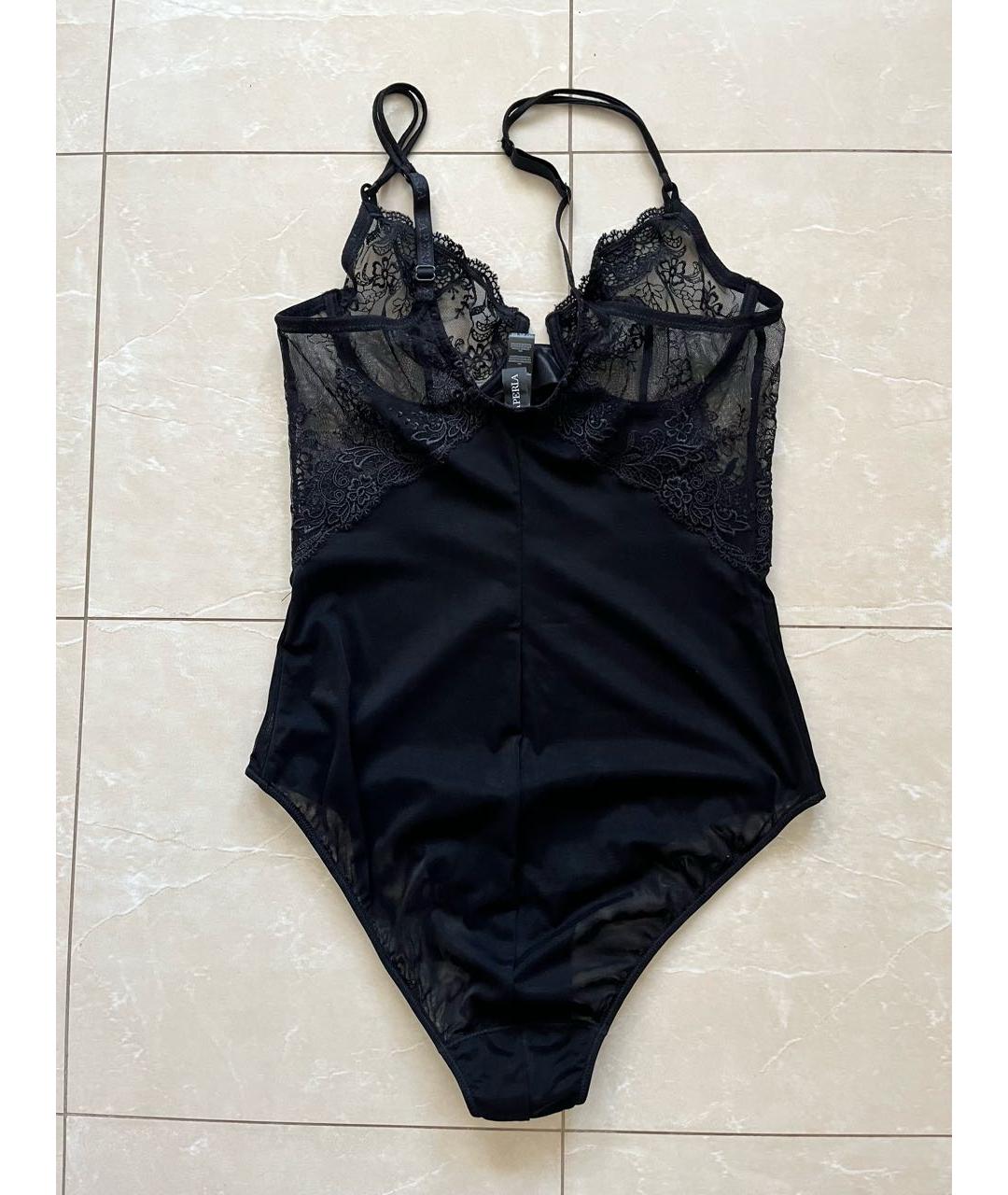 LA PERLA Черное кружевное боди, фото 2