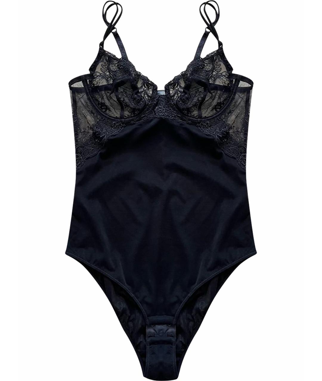 LA PERLA Черное кружевное боди, фото 1