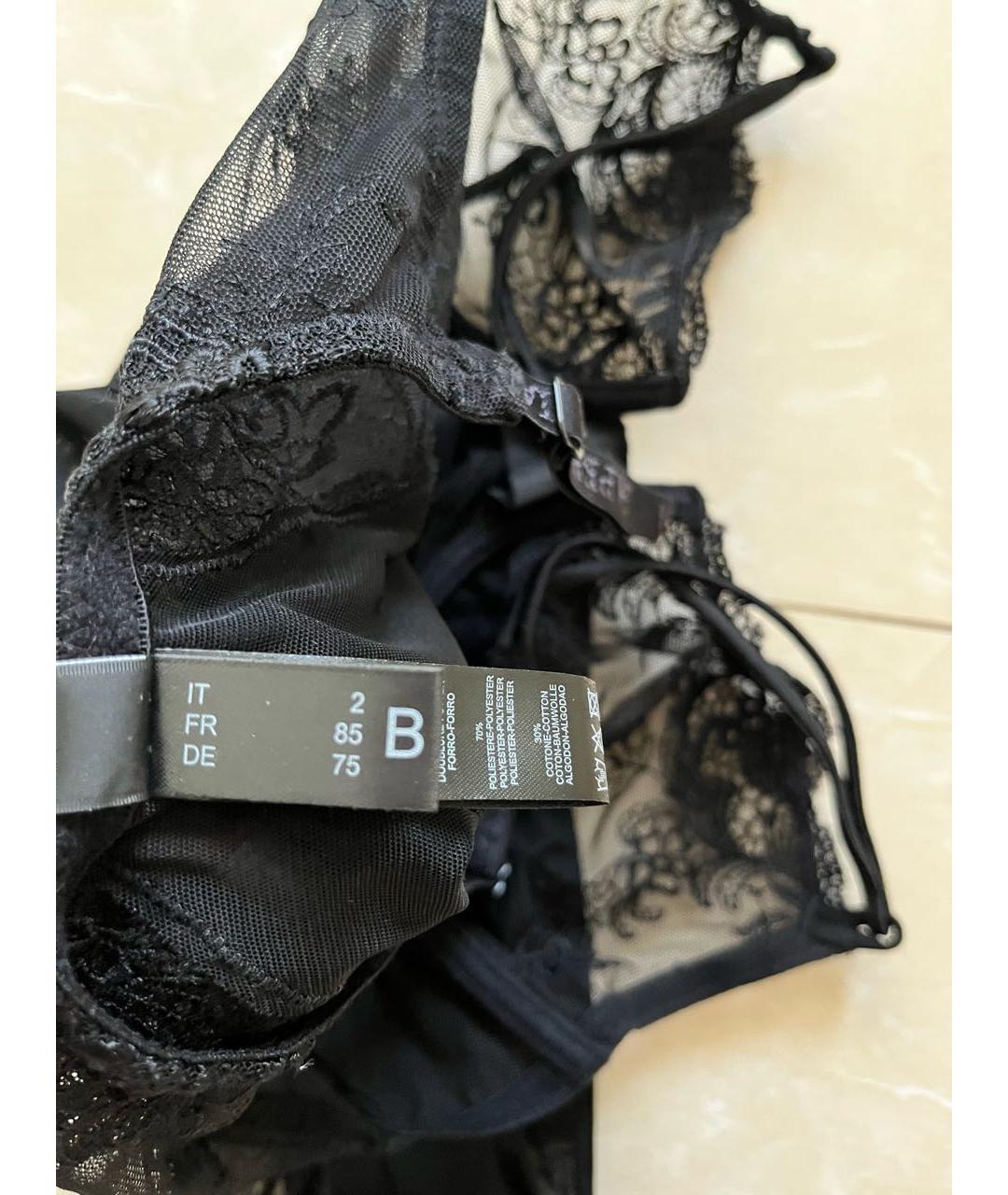 LA PERLA Черное кружевное боди, фото 3
