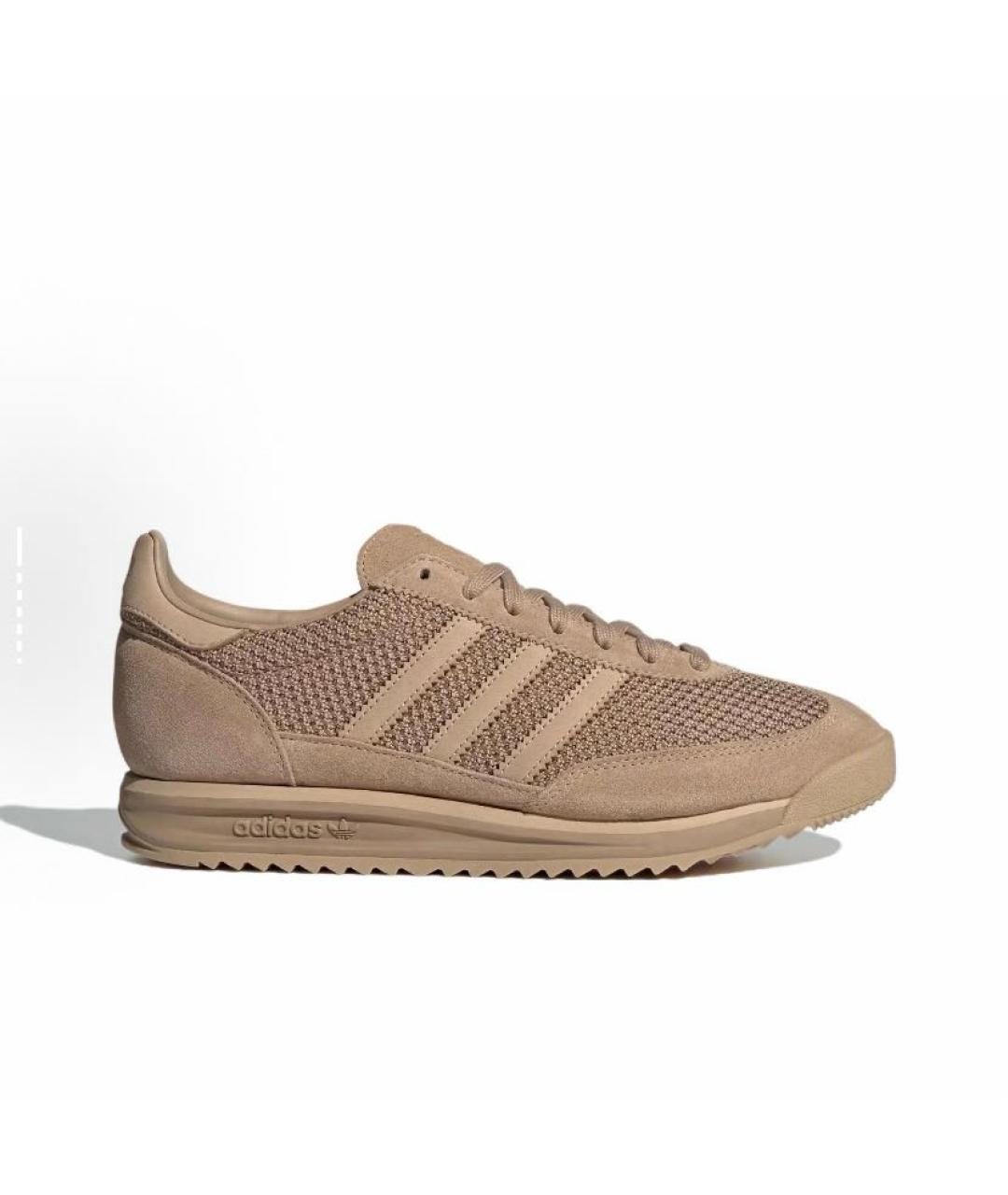 ADIDAS Бежевые текстильные кроссовки, фото 7