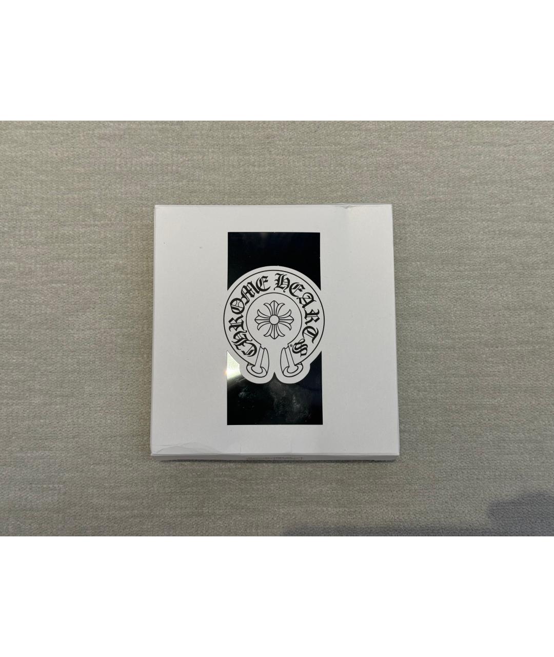 CHROME HEARTS Черные хлопковые леггинсы и велосипедки, фото 7