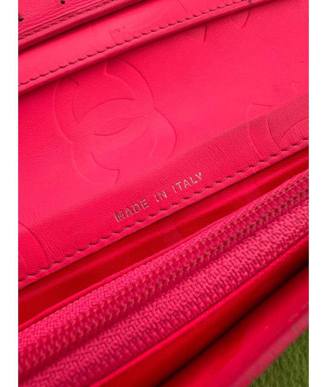 CHANEL Черный кожаный кошелек, фото 8