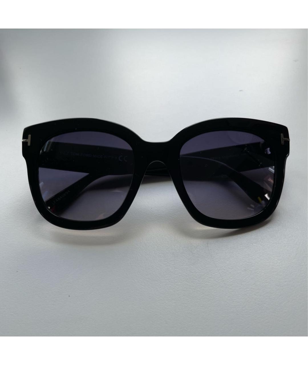 TOM FORD Черные солнцезащитные очки, фото 6