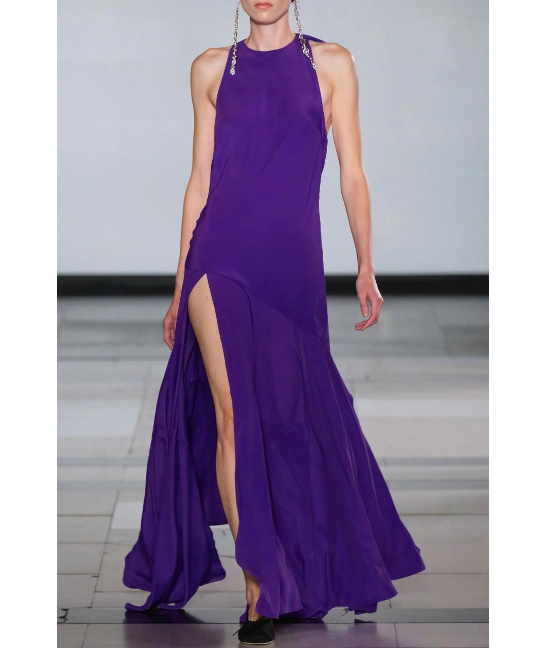 SIMONE ROCHA Фиолетовое коктейльное платье, фото 4