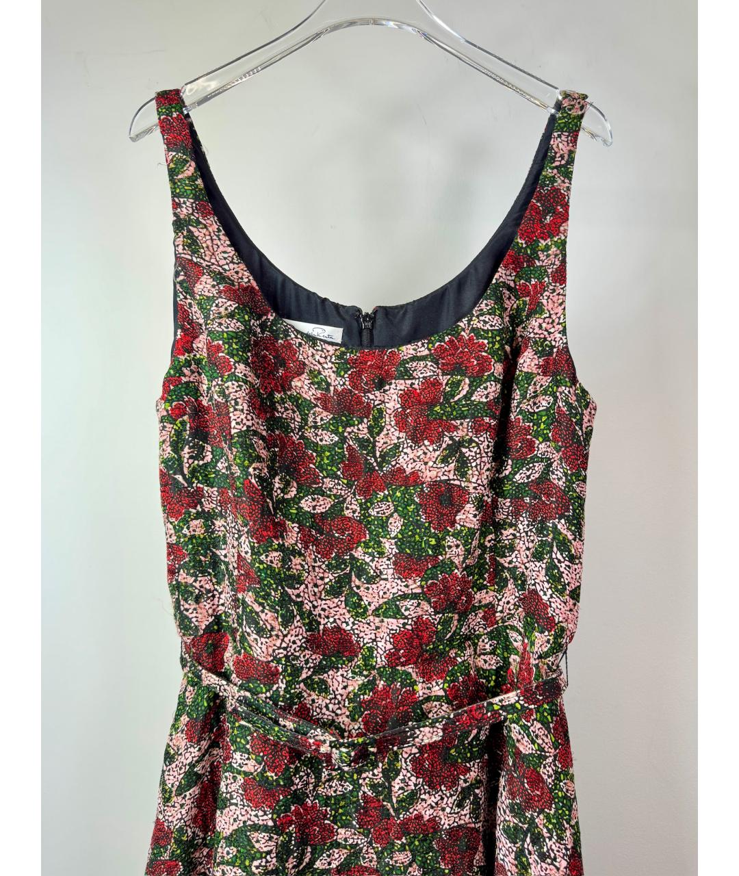 OSCAR DE LA RENTA Мульти коктейльное платье, фото 3