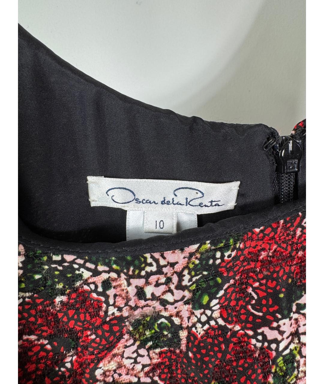 OSCAR DE LA RENTA Мульти коктейльное платье, фото 8