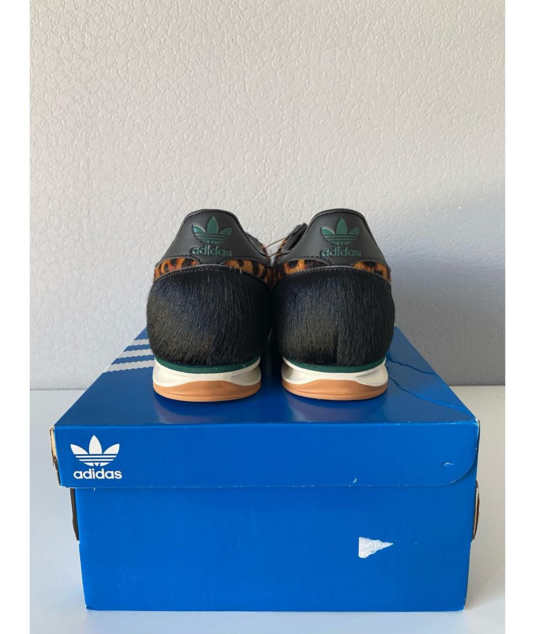 ADIDAS Черные текстильные кроссовки, фото 5