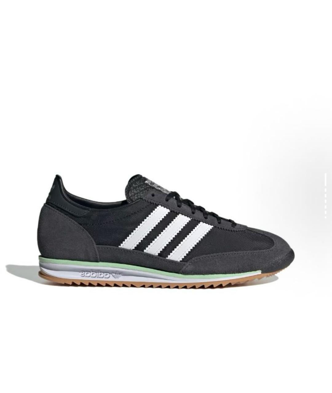 ADIDAS Черные текстильные кроссовки, фото 5