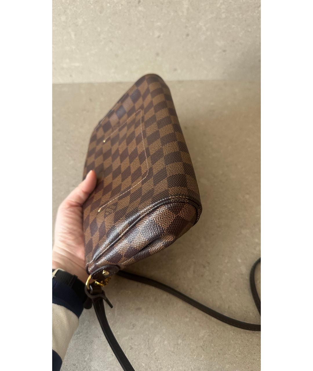 LOUIS VUITTON Коричневая сумка через плечо, фото 3