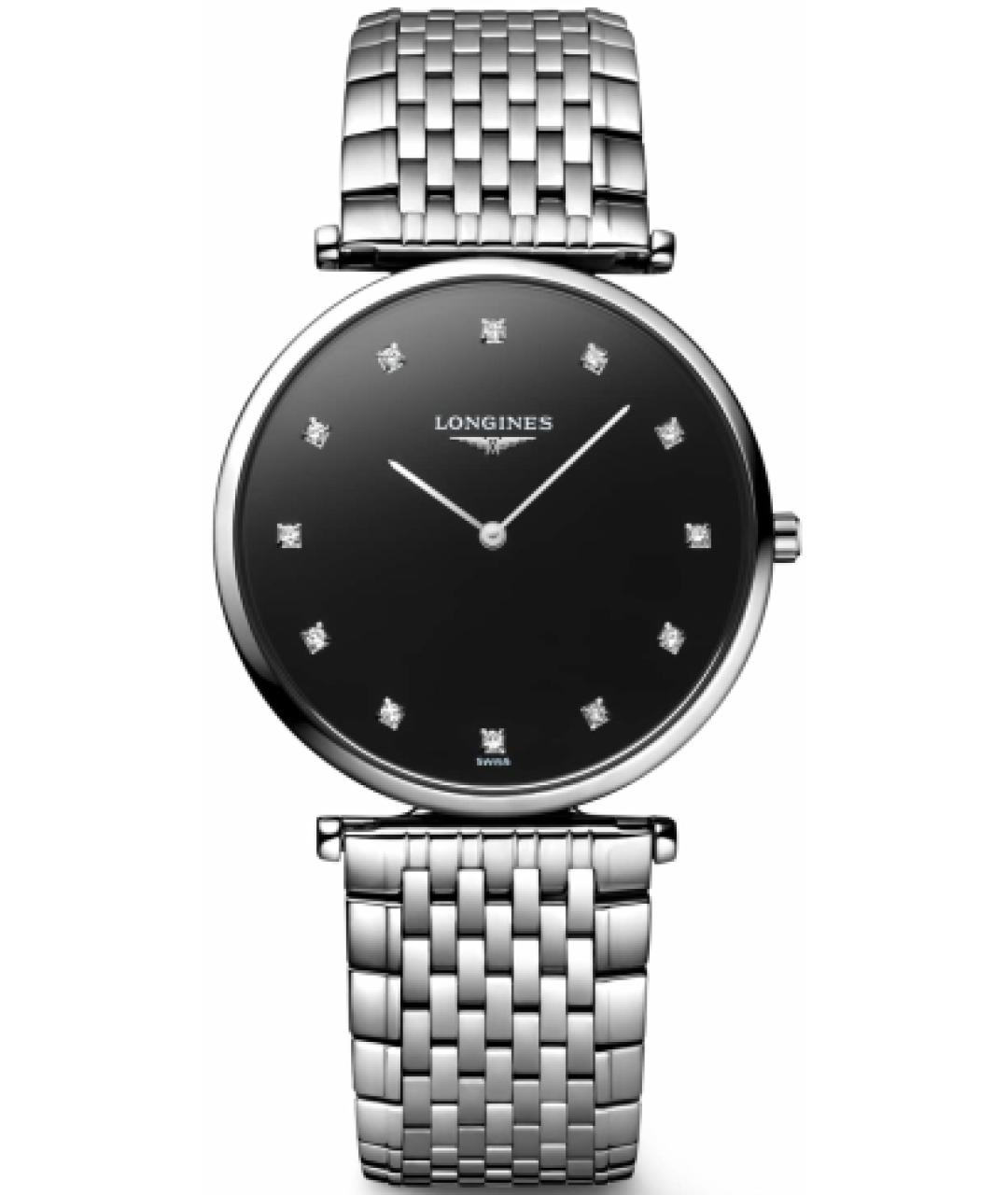 LONGINES Серебряные стальные часы, фото 6