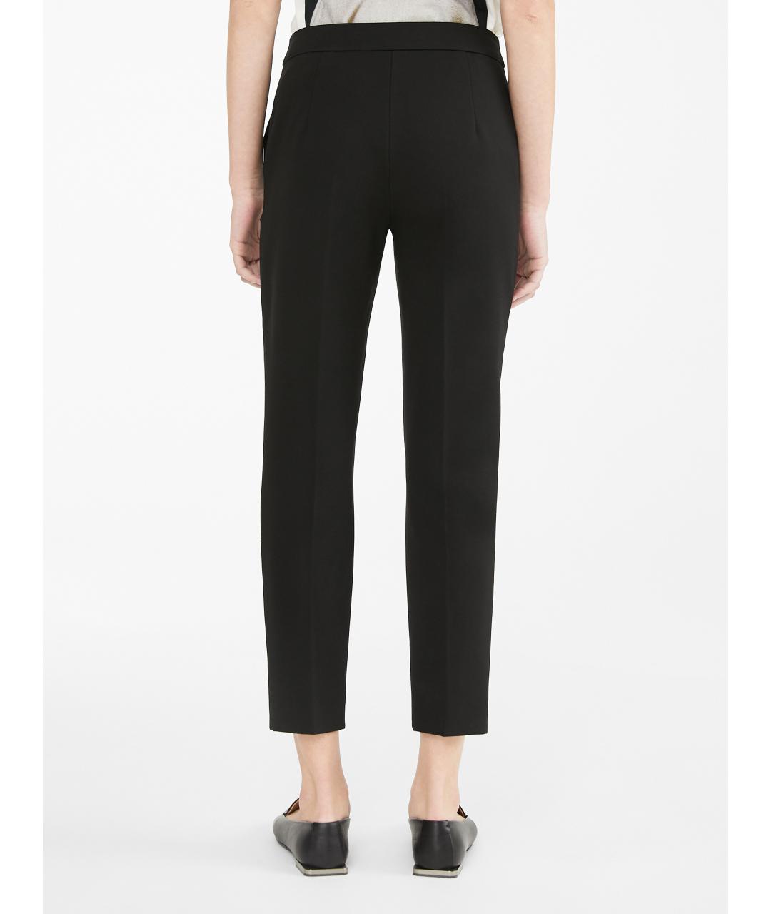 MAX MARA Черные прямые брюки, фото 4