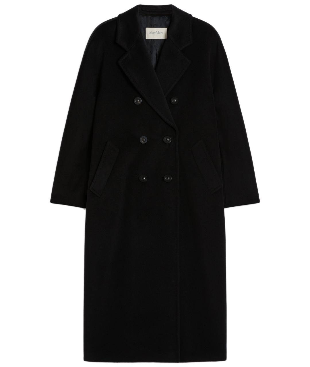 MAX MARA Черное пальто, фото 1