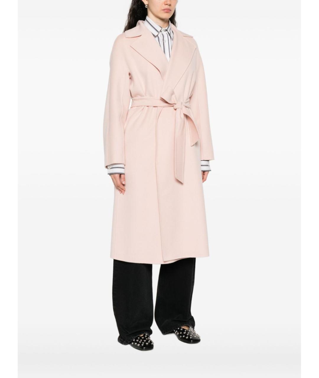MAX MARA Розовое пальто, фото 3