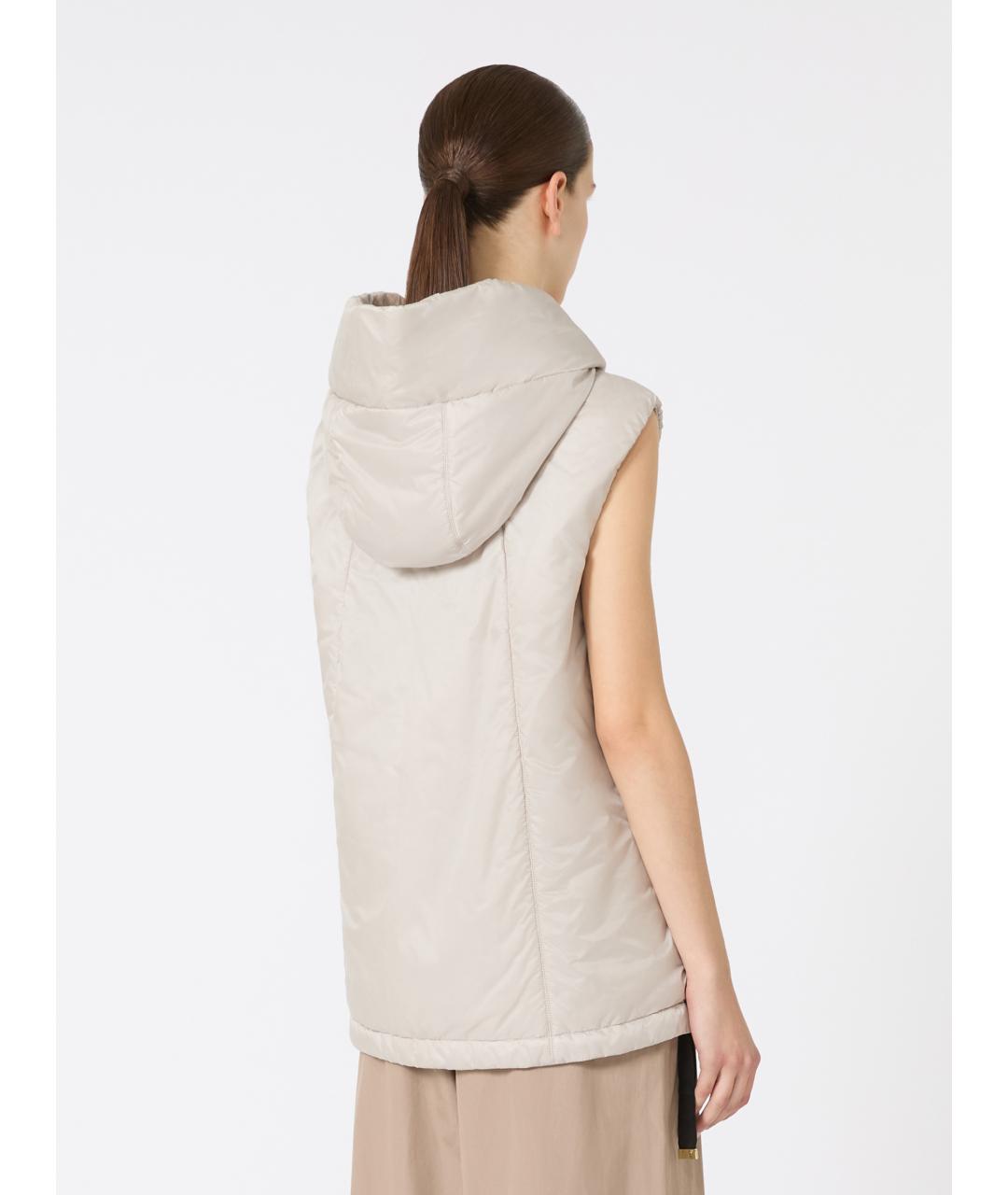 MAX MARA Бежевый жилет, фото 4
