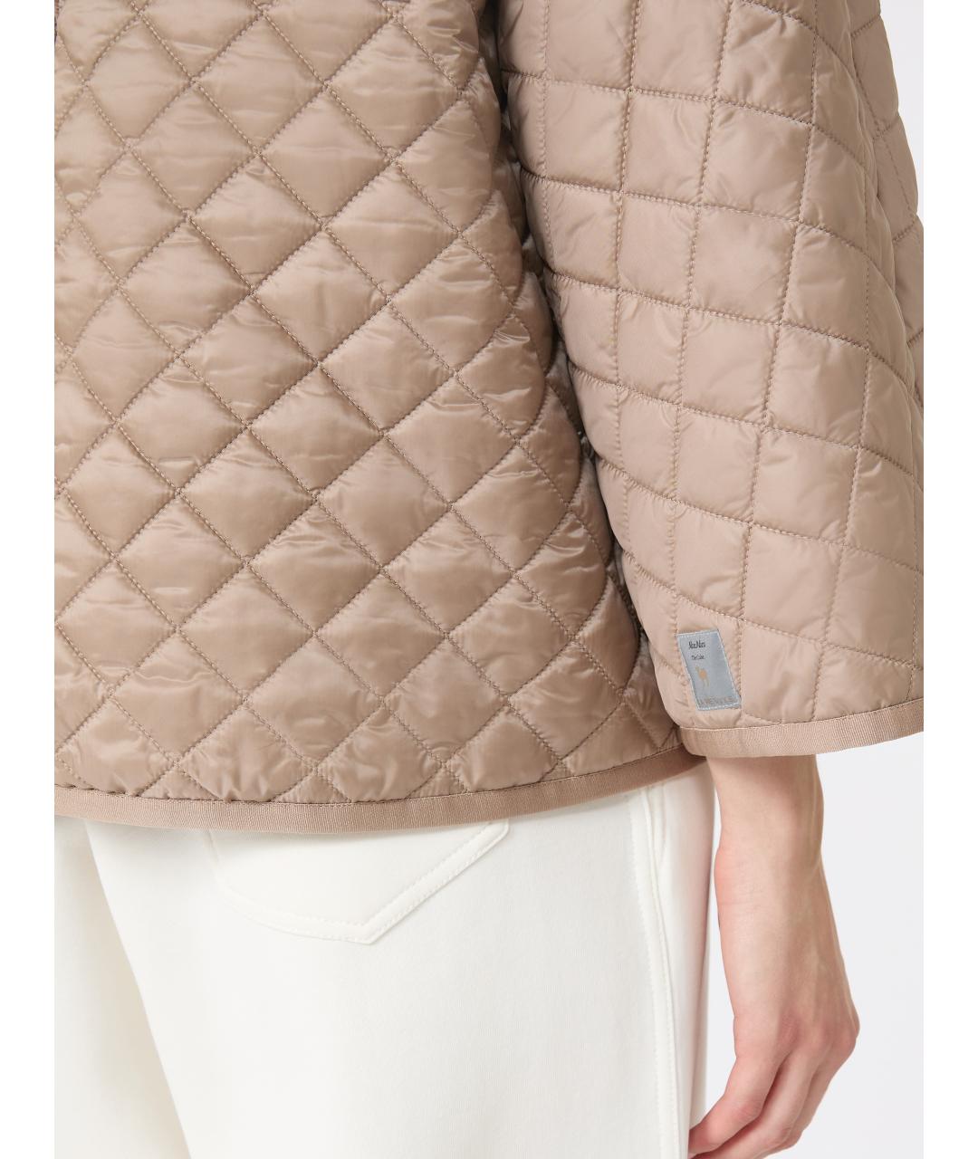 MAX MARA Бежевая куртка, фото 4