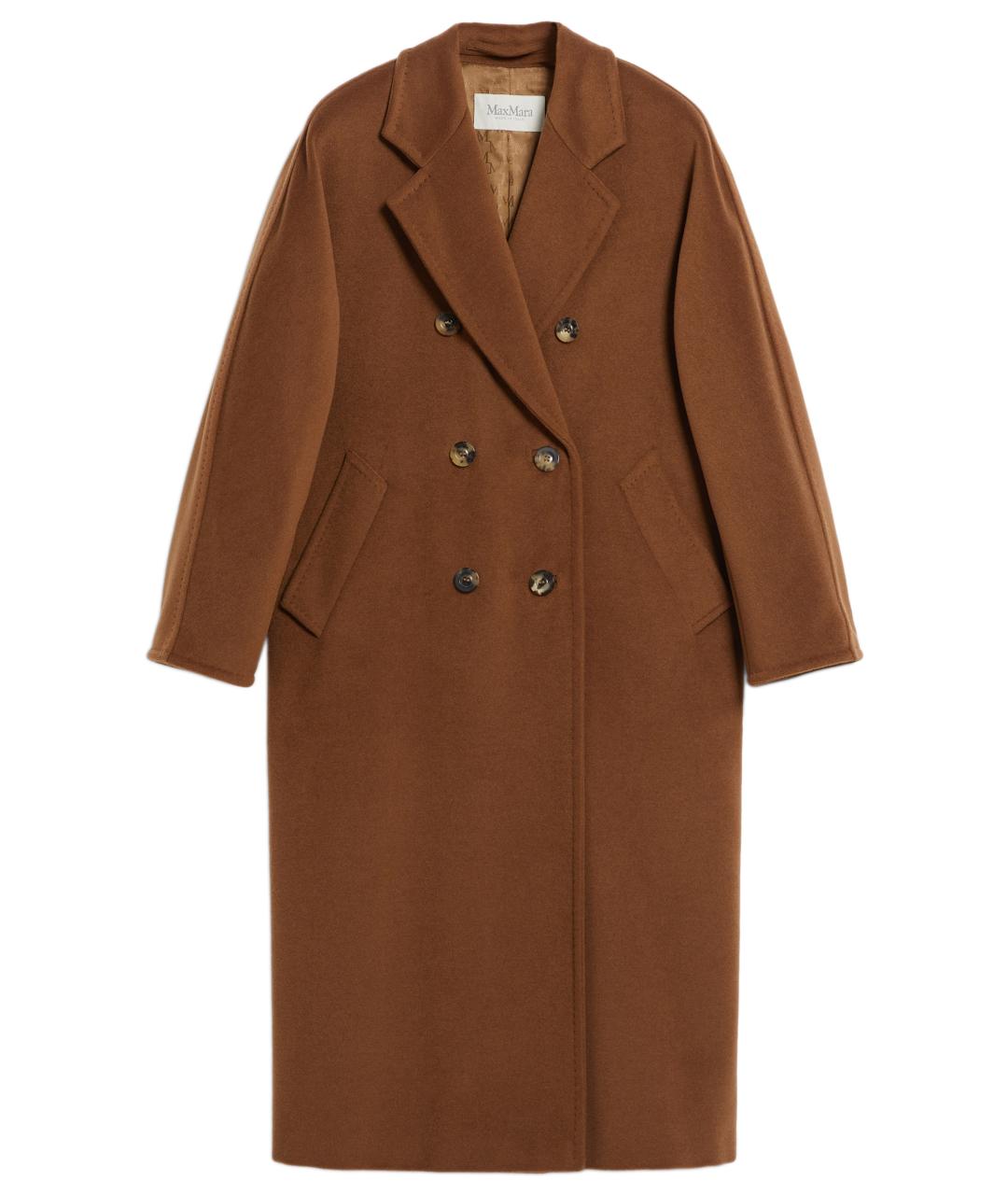 MAX MARA Коричневое пальто, фото 1