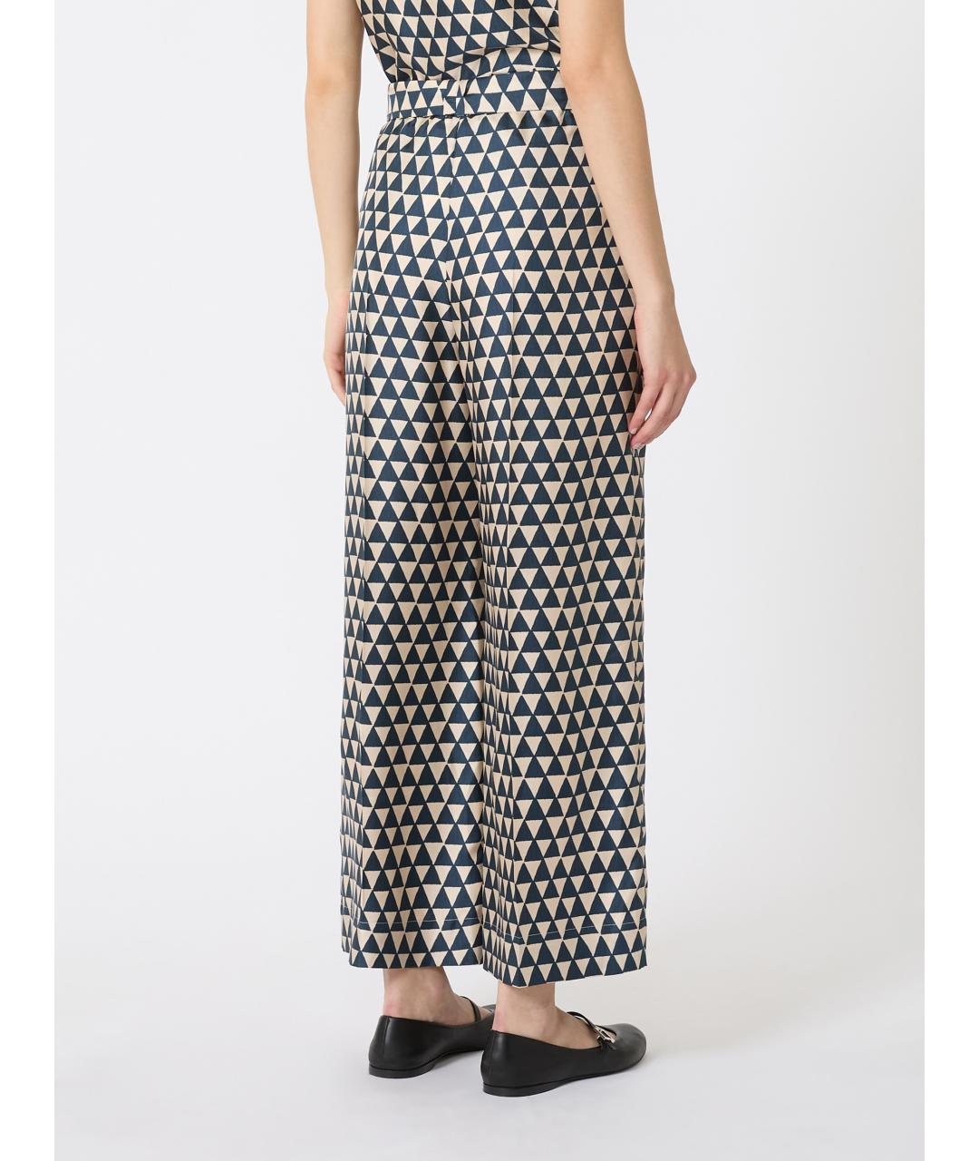 MAX MARA Мульти брюки широкие, фото 3