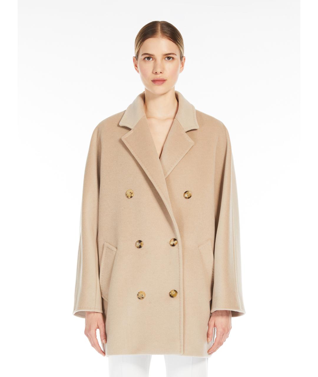 MAX MARA Бежевое пальто, фото 3