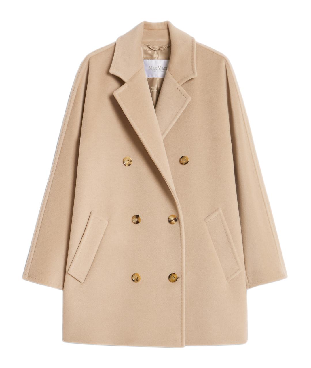 MAX MARA Бежевое пальто, фото 1