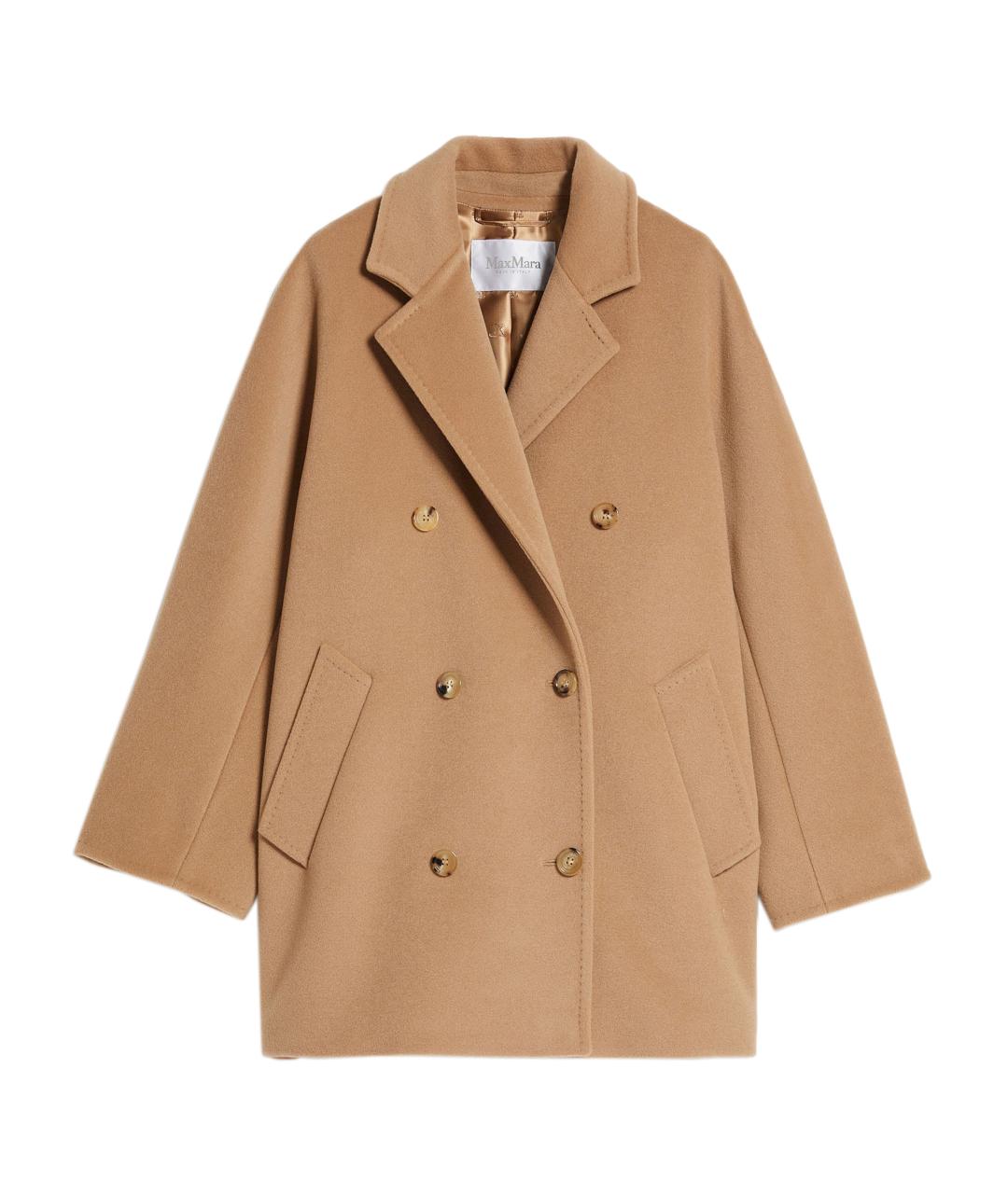 MAX MARA Коричневое пальто, фото 1