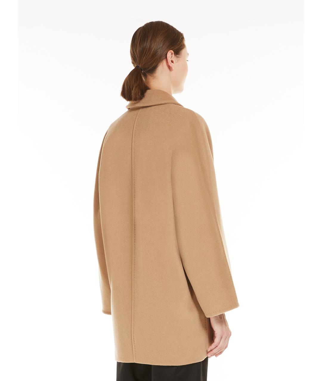 MAX MARA Коричневое пальто, фото 4