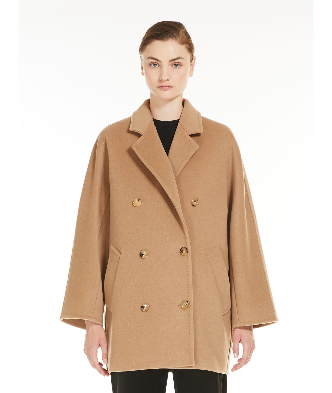 MAX MARA Коричневое пальто, фото 3