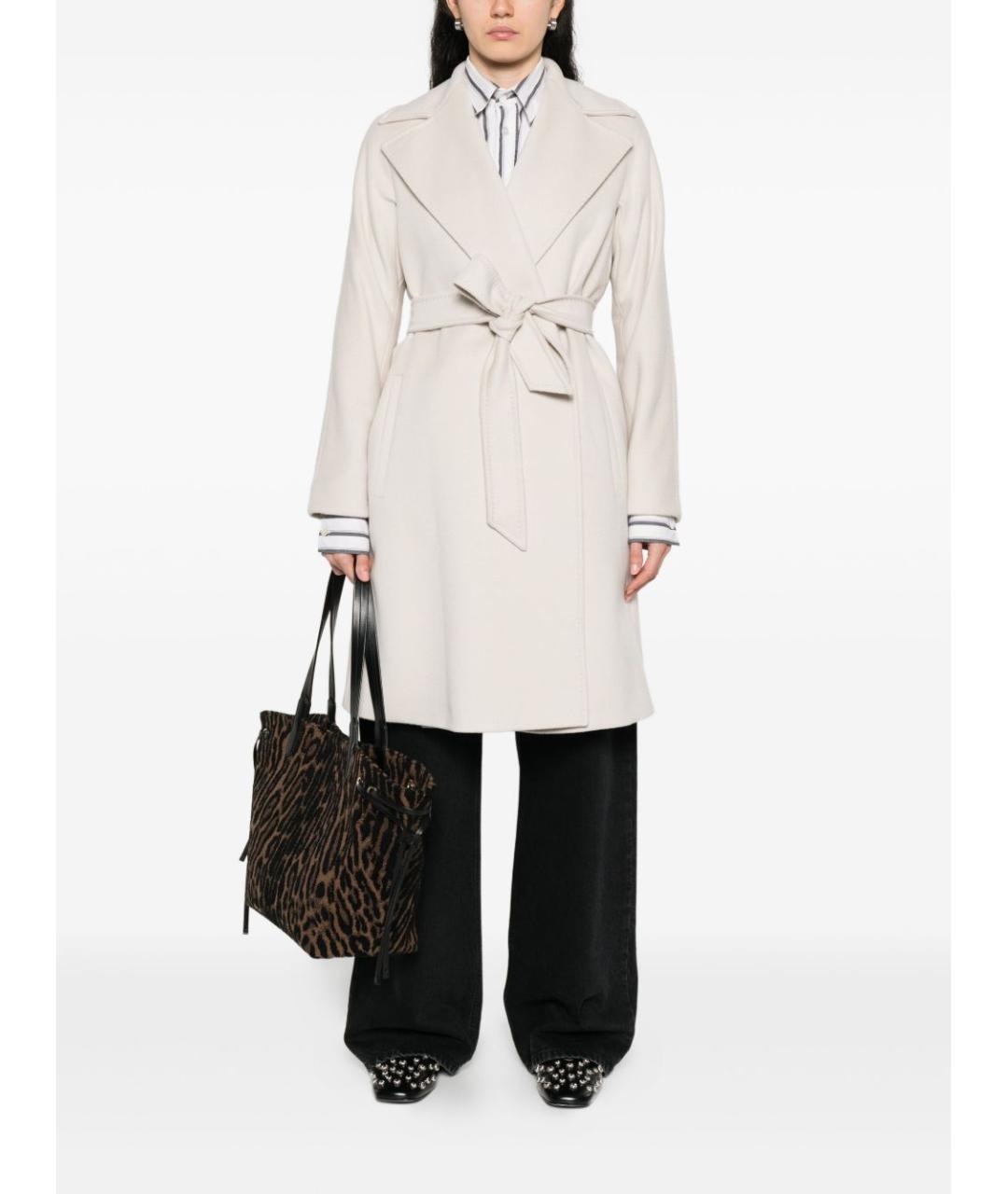 MAX MARA Бежевое пальто, фото 2
