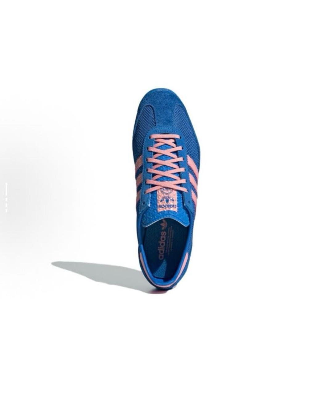 ADIDAS Синие текстильные кроссовки, фото 5