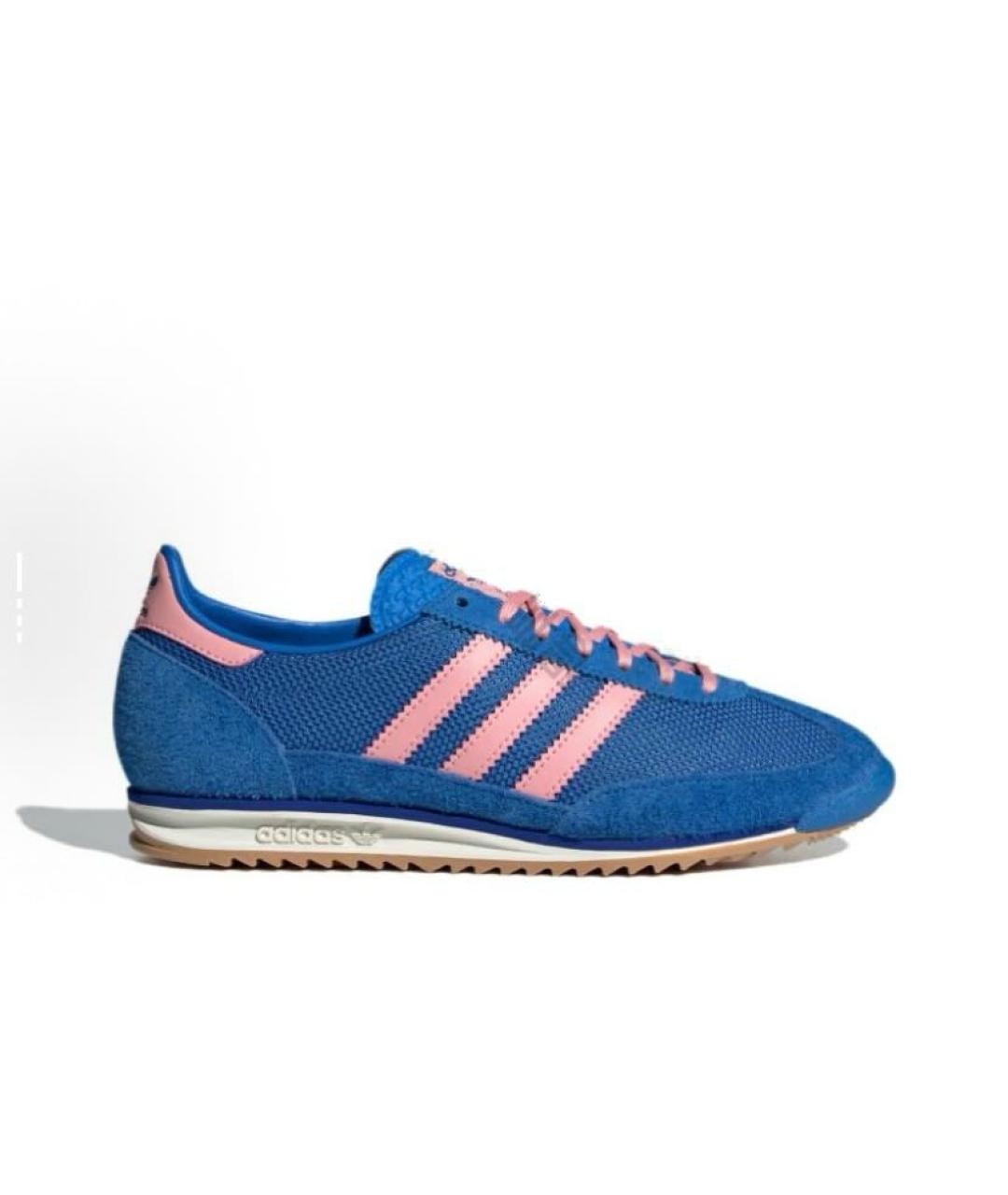 ADIDAS Синие текстильные кроссовки, фото 7