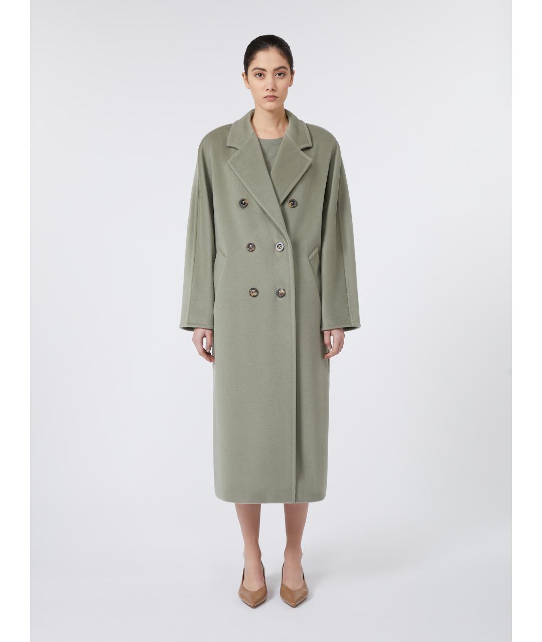 MAX MARA Зеленые пальто, фото 3