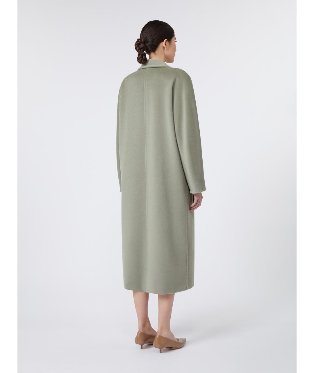 MAX MARA Зеленые пальто, фото 4