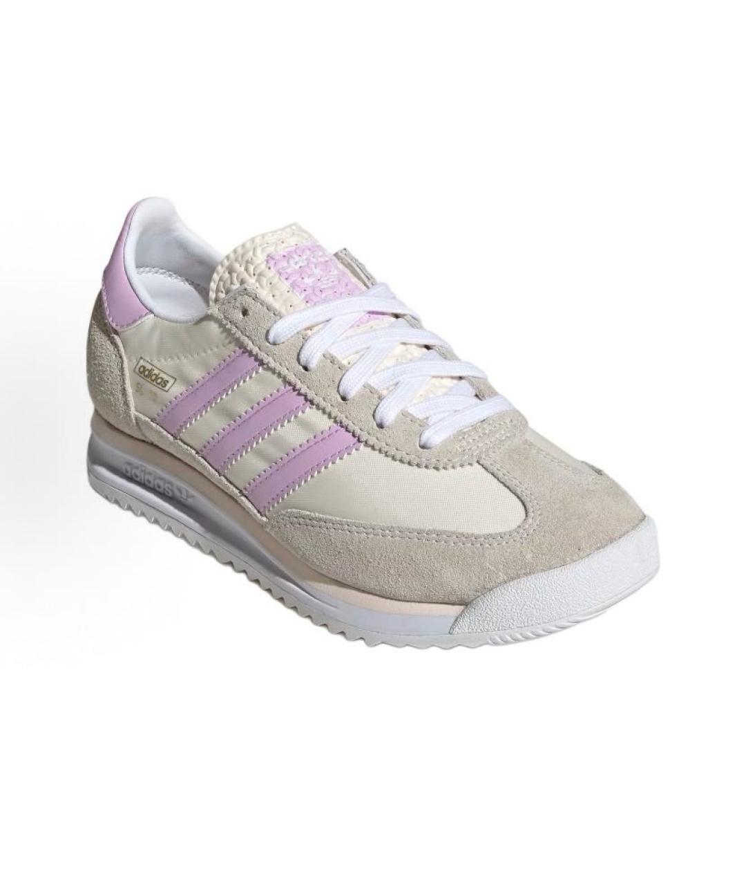 ADIDAS Бежевые текстильные кроссовки, фото 3