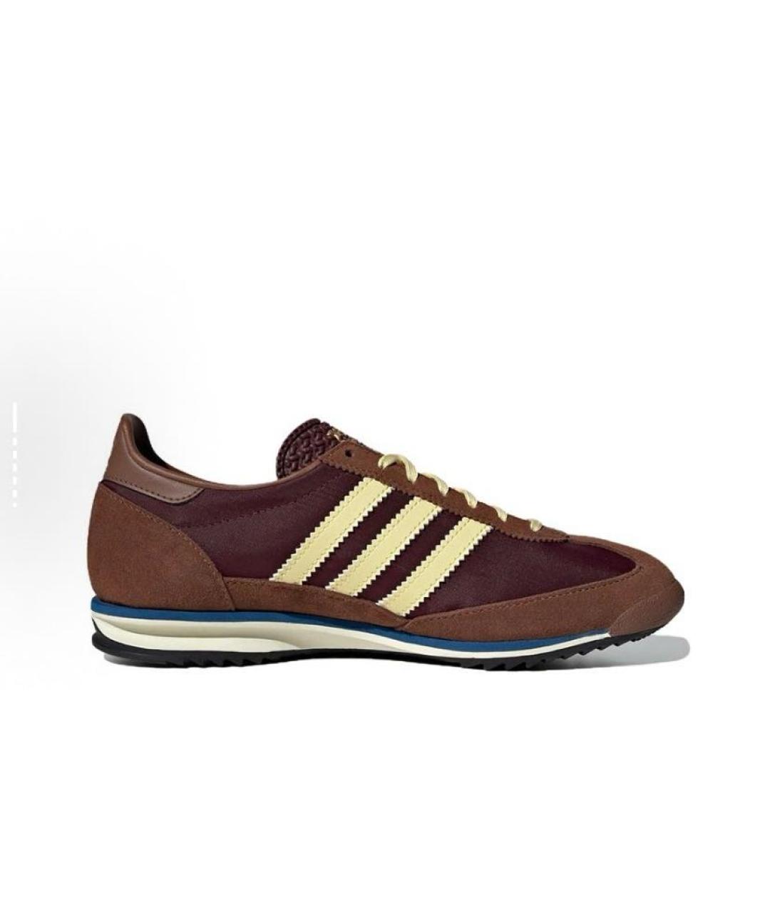 ADIDAS Коричневые текстильные кроссовки, фото 2