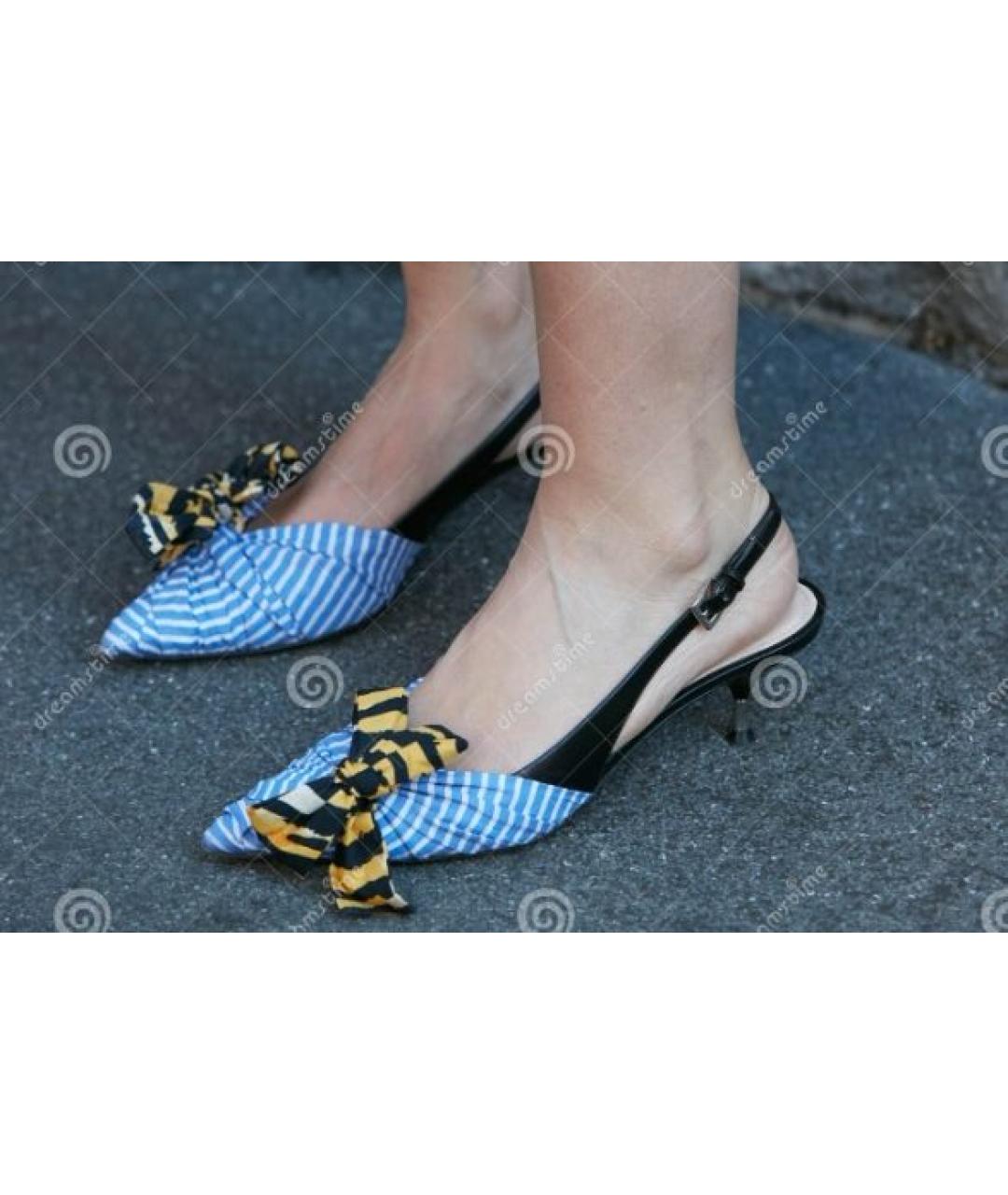 PRADA Кожаные туфли, фото 8
