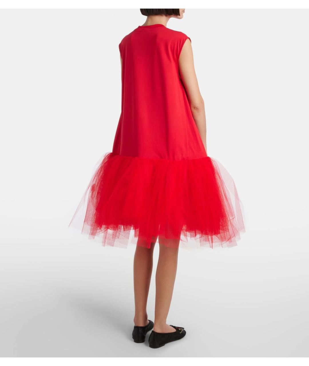 SIMONE ROCHA Красное коктейльное платье, фото 4