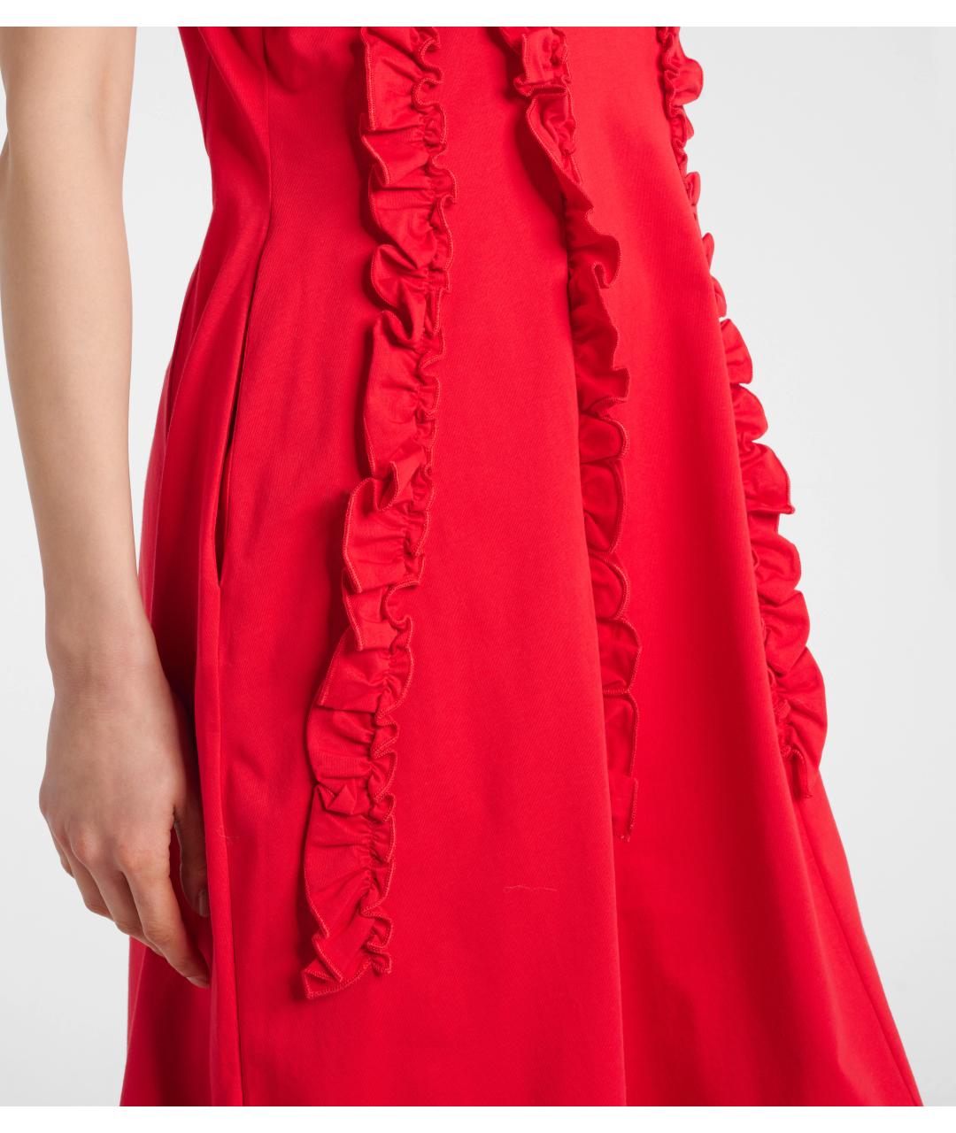 SIMONE ROCHA Красное коктейльное платье, фото 4