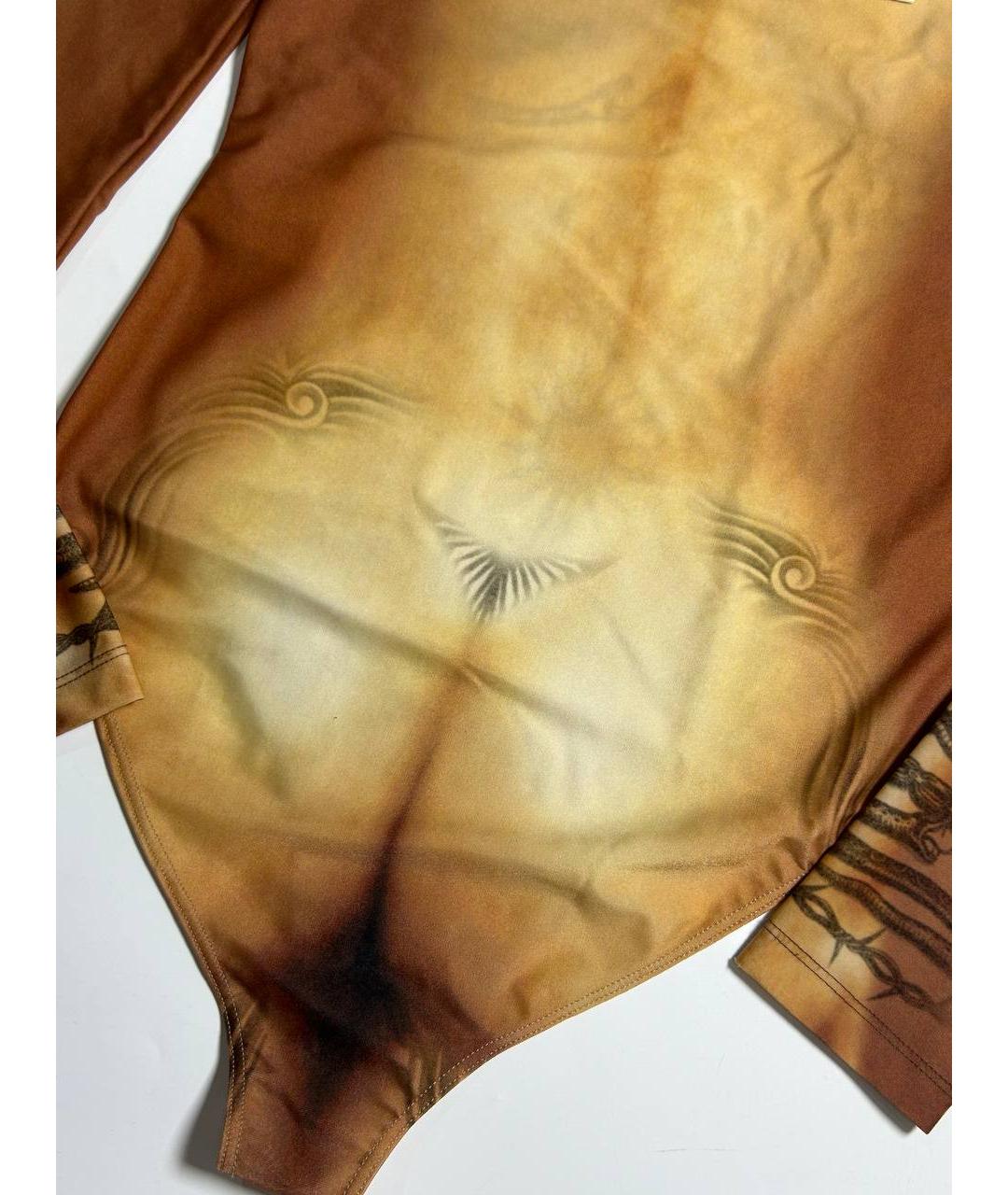 JEAN PAUL GAULTIER Бежевое боди, фото 7
