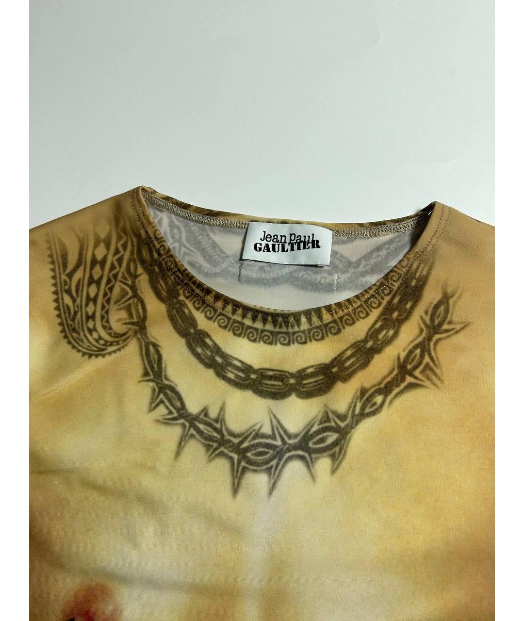 JEAN PAUL GAULTIER Бежевое боди, фото 3