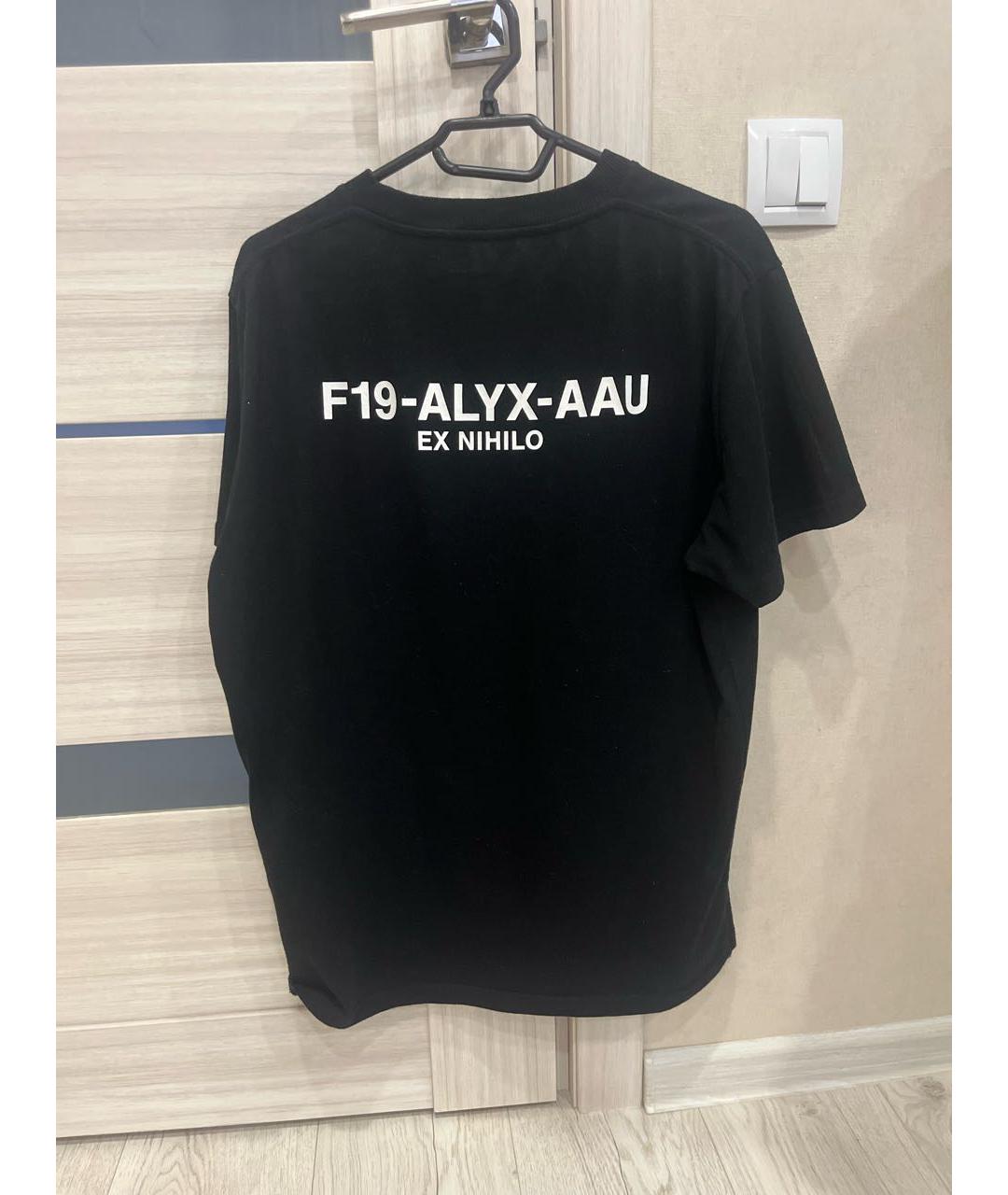 1017 ALYX 9SM Черная хлопковая футболка, фото 2