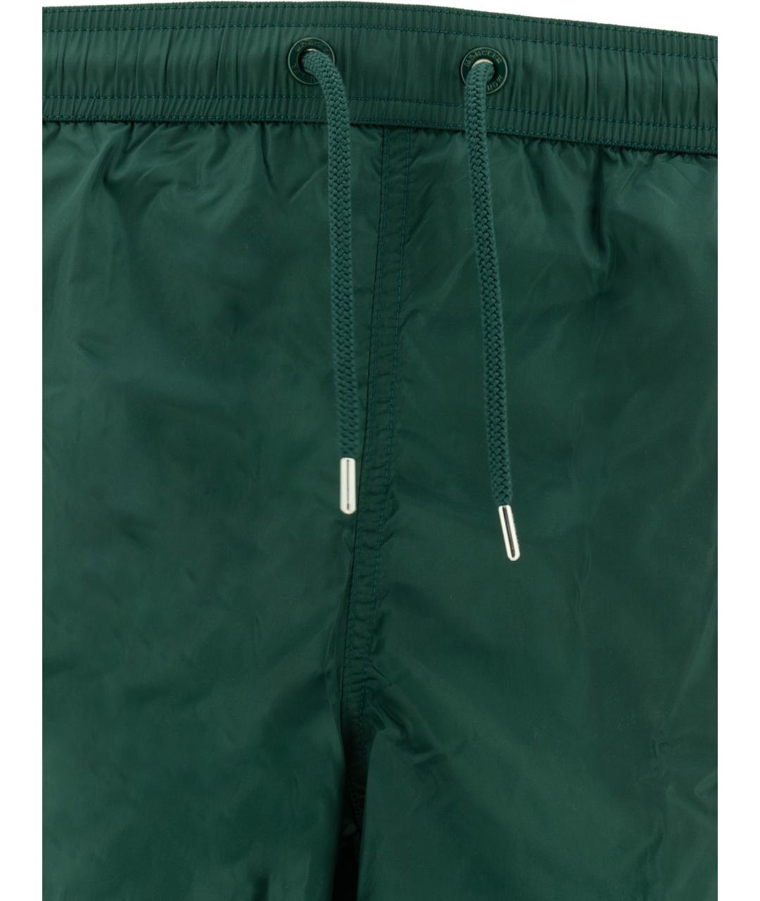 MONCLER Зеленые шорты, фото 3