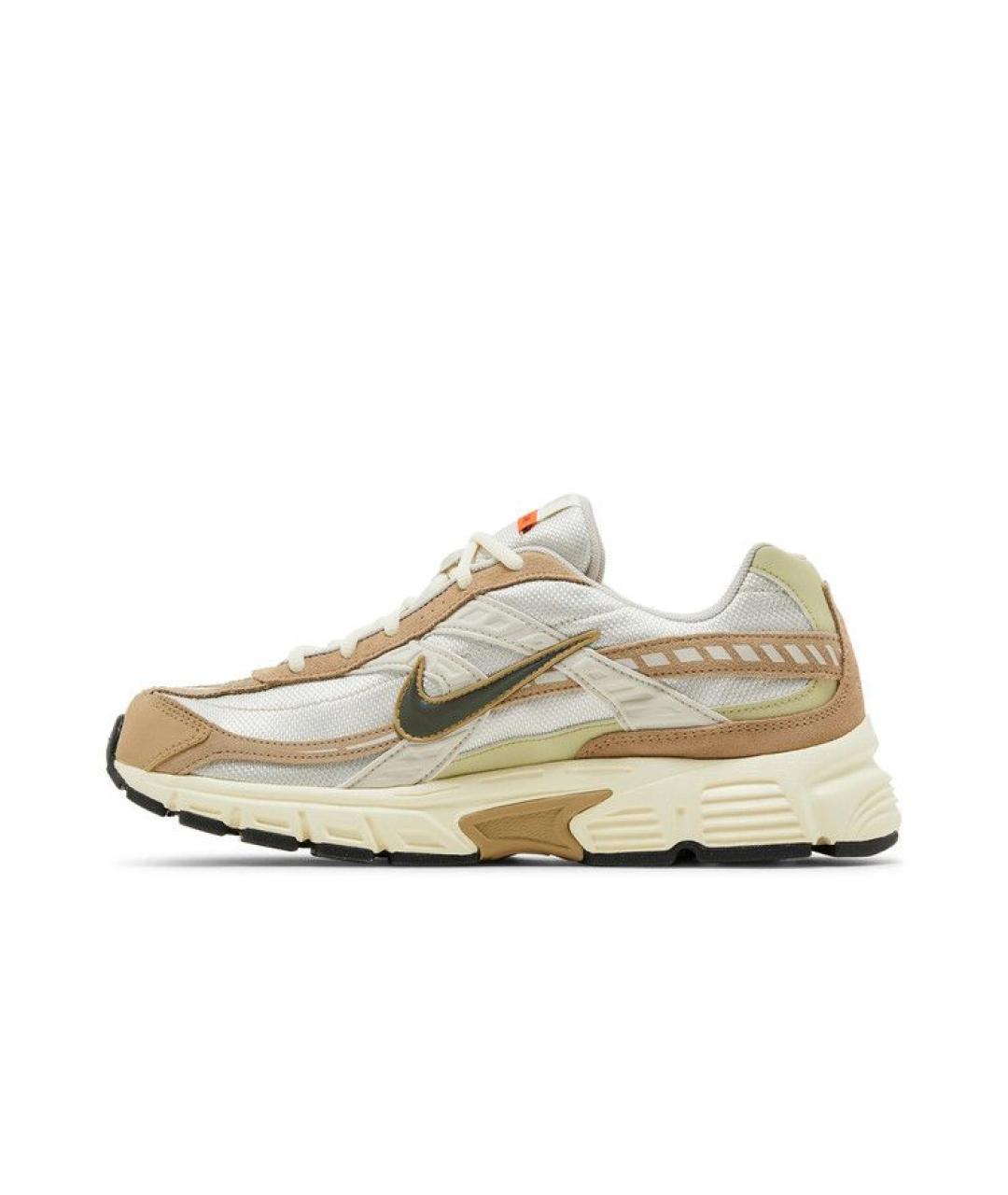 NIKE Коричневые синтетические низкие кроссовки / кеды, фото 2