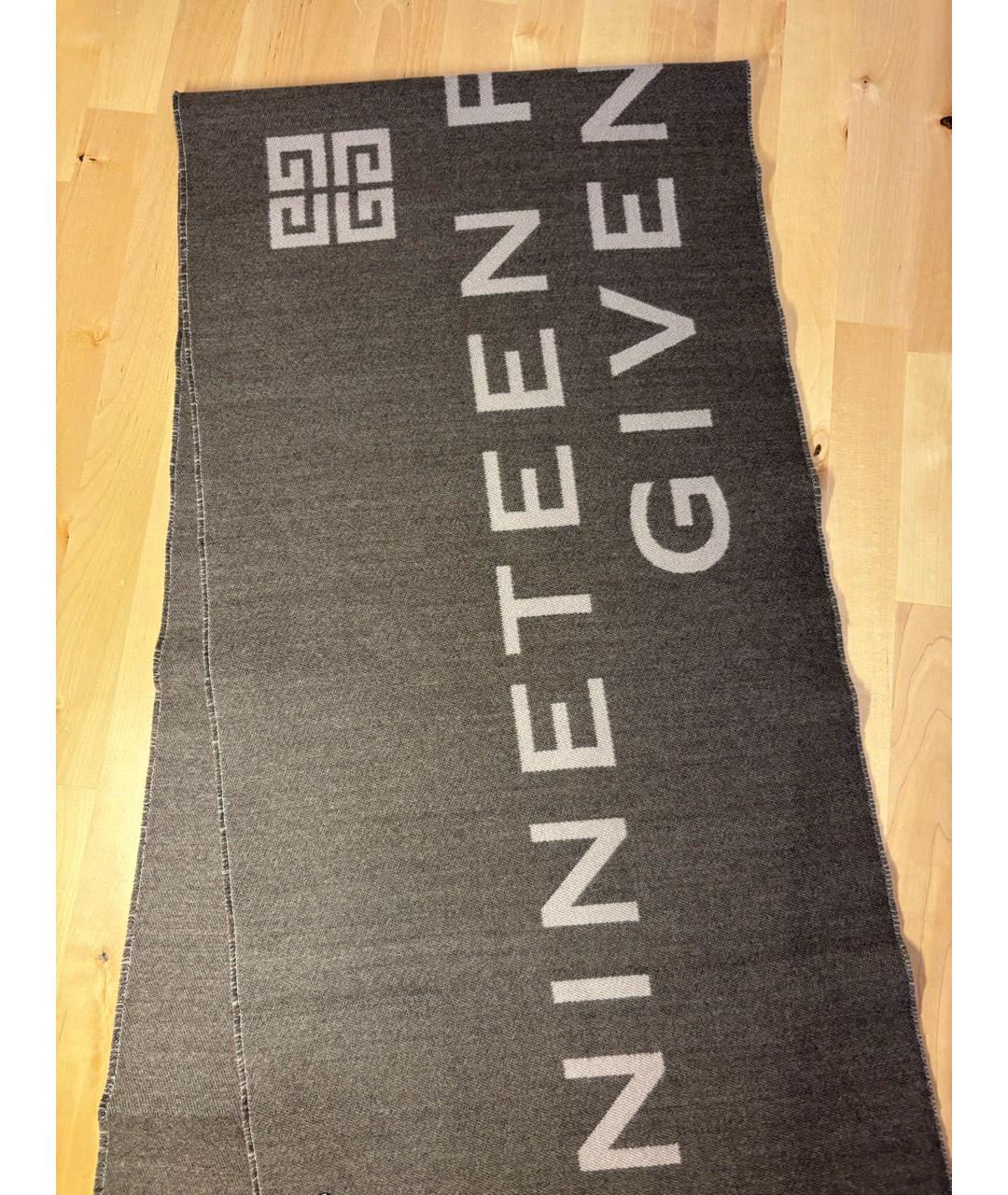 GIVENCHY Шерстяной шарф, фото 6