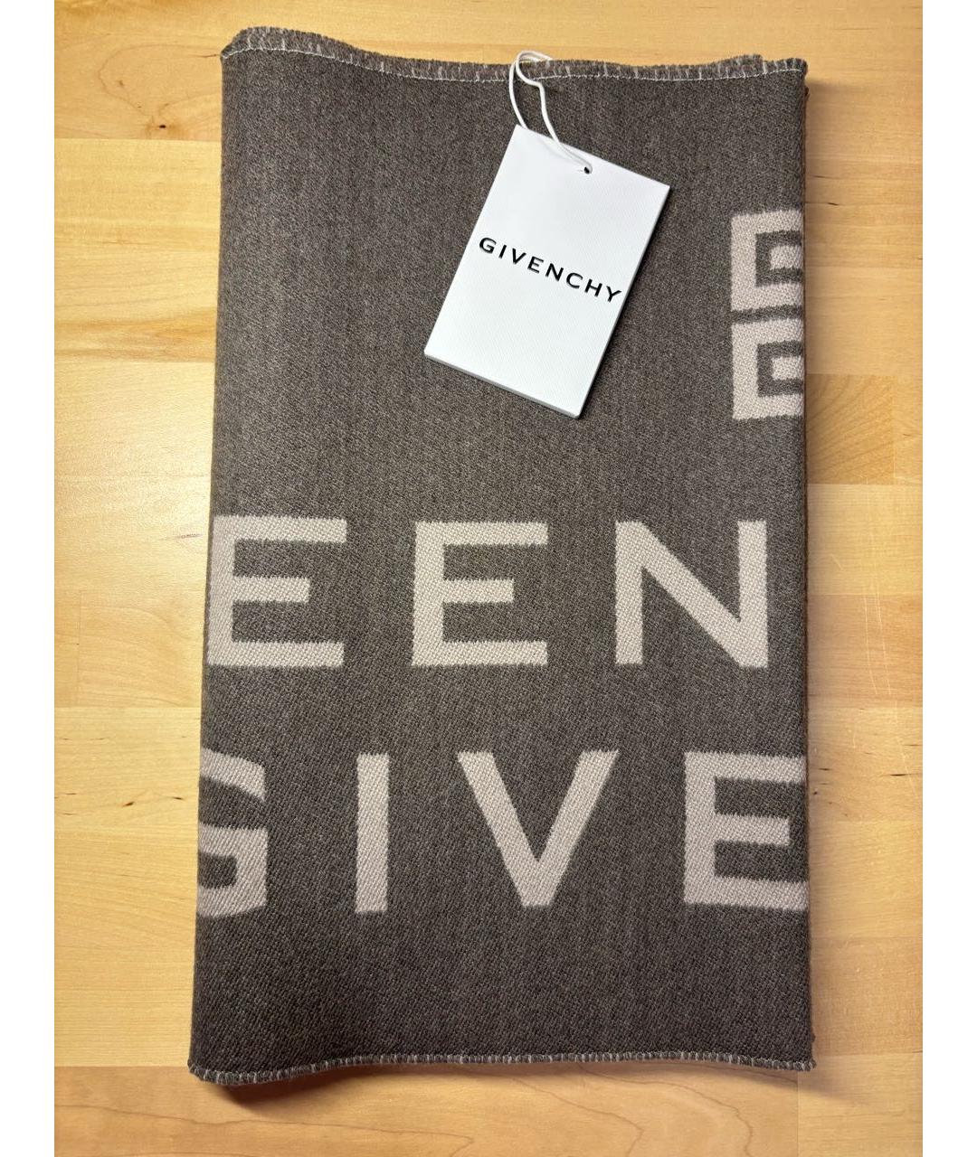 GIVENCHY Шерстяной шарф, фото 8